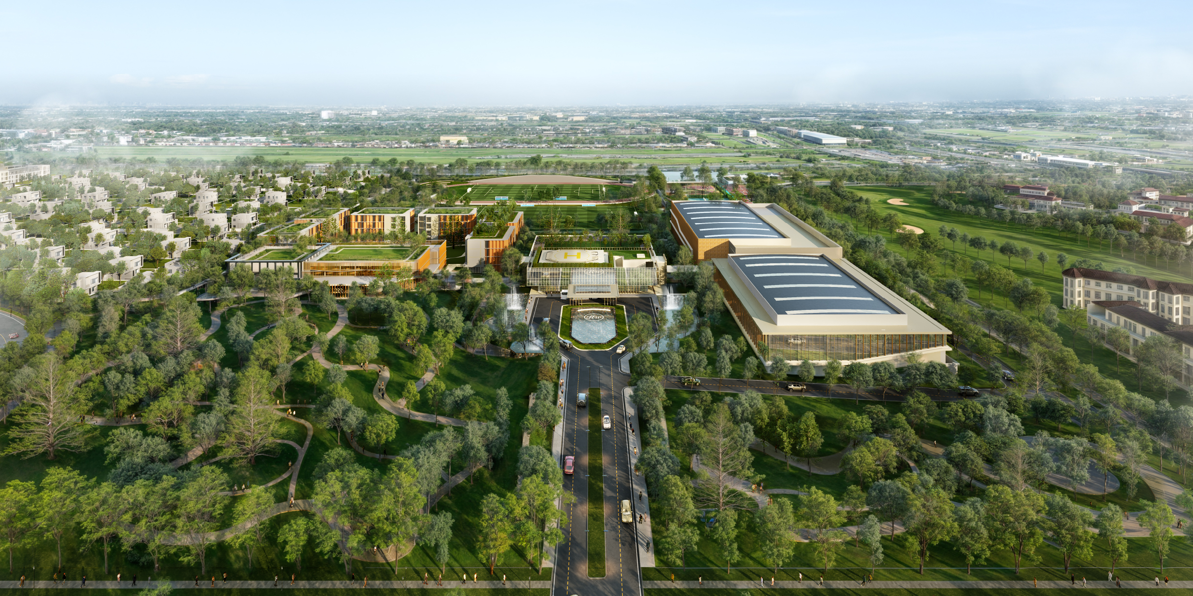 โครงการเรนวูด พาร์ค ลำลูกกา คลอง 11 (บริษัท อาร์ดับบลิว เวลเนส จำกัด)